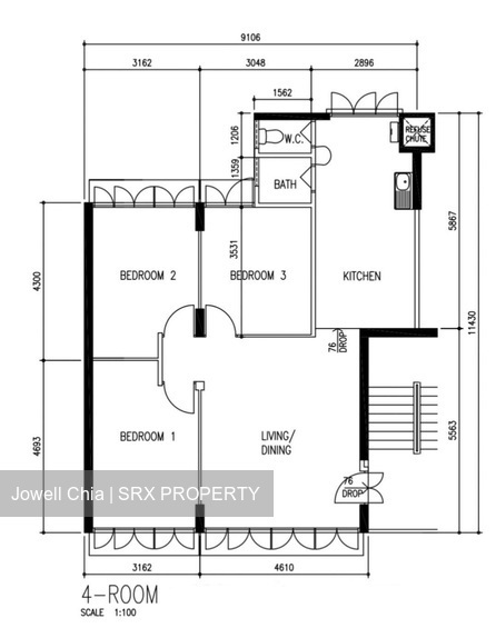Blk 15 Ghim Moh Road (Queenstown), HDB 4 Rooms #213298111